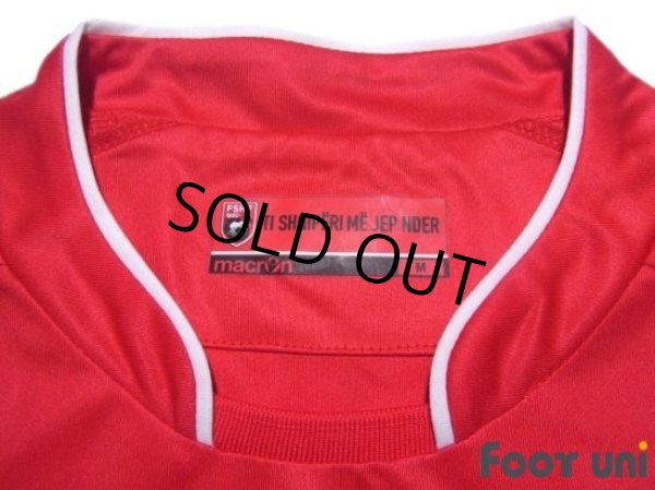 Photo5: Albania Euro2016 Home Shirt #14 Taulant Xhaka (5)