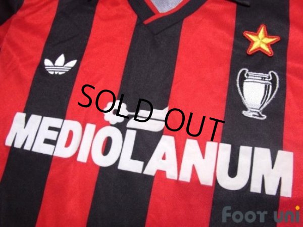 Photo7: AC Milan 1990-1992 Home Reprint Shirt (7)