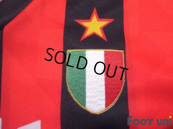 Photo7: AC Milan 1993-1994 Home Shirt #10 Scudetto Patch/Badge (7)
