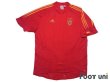 Photo1: Spain Euro 2004 Home Shirt (1)