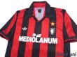 Photo3: AC Milan 1990-1992 Home Reprint Shirt (3)