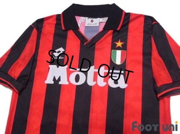 Photo3: AC Milan 1993-1994 Home Shirt #10 Scudetto Patch/Badge (3)