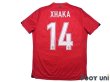 Photo2: Albania Euro2016 Home Shirt #14 Taulant Xhaka (2)