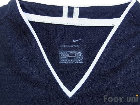 Paris Saint Germain 2006-2007 Away Authentic Long Sleeve Shirt - Online  Store From Footuni Japan