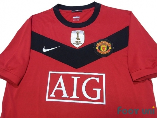 Manchester United 2009-2010 Home Shirt #18 Scholes - Online Store 