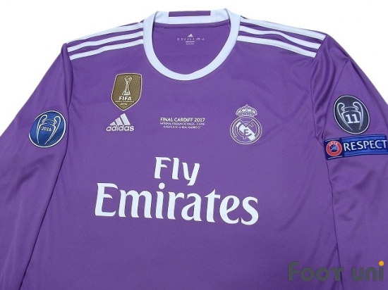 Real Madrid 2016-17 Ronaldo Long Sleeve Away – Futbol Mercado