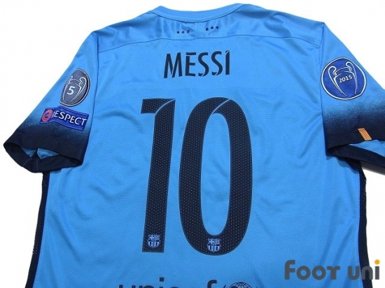 FC Barcelona 2015-2016 3rd Authentic Shirt and Shorts Set #10 Messi -  Online Store From Footuni Japan