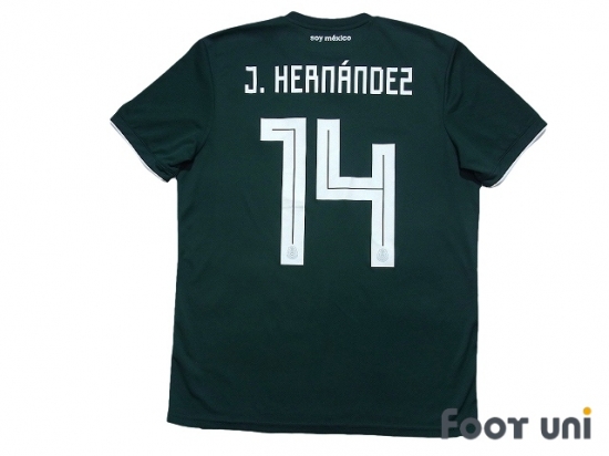Mexico 2018 Home Shirt #14 Javier Hernandez - Online Store From