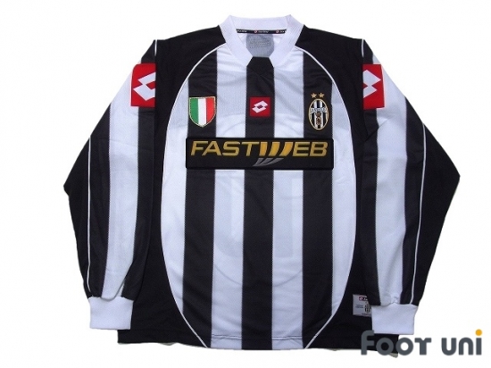 Juventus 2002-2003 Home Long Sleeve Shirt #10 Del Piero