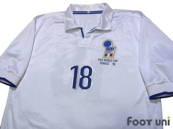 Original Italy *Match-issue* Home Jersey 1998 #18 - L – RetrOriginalFootball