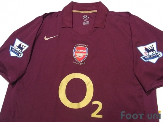 Arsenal 2005-2006 Home Shirt #14 Henry - Online Store From Footuni