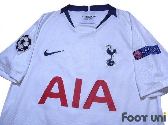 Tottenham Hotspur Third football shirt 2018 - 2019. Sponsored by AIA