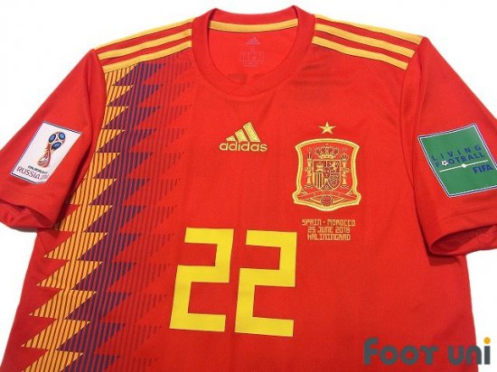 Spain 2018 Goalkeeper Shirt - Online Store From Footuni Japan