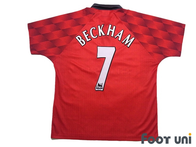 beckham manchester united jersey