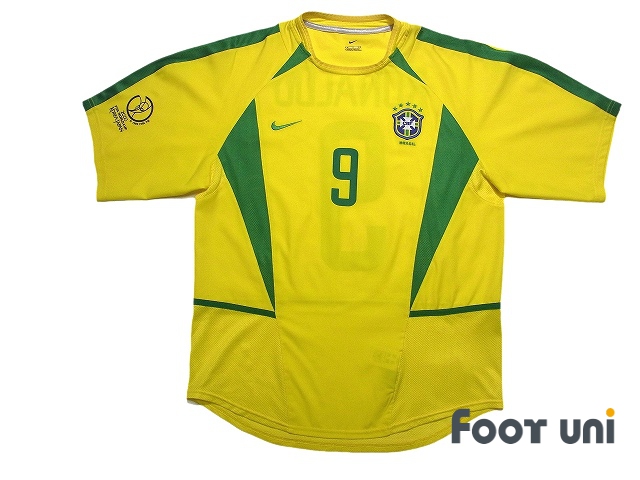 Brazil 2002 home Shirt #9 Ronaldo - Payhip