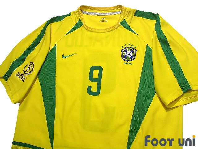 Brazil 2002 home Shirt #9 Ronaldo - Payhip